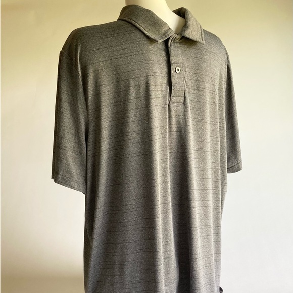 Men’s 32 Degrees Grey Polyester Polo Short Sleeve Shirt size XL - Picture 6 of 11